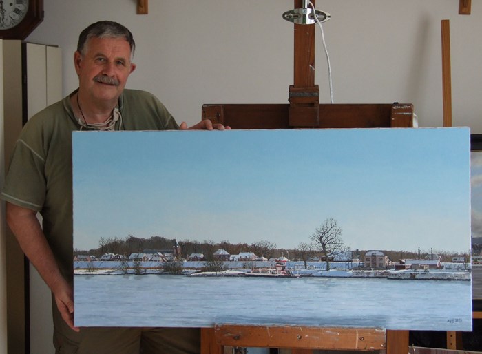 Brakel on the south bank of the river De Waal, agdj’12