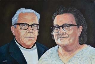 OudersJoop van den Heuvel, olieverf op linnen, 40 x 60 cm, agdj’13 Copyright