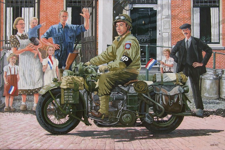LIBERATORS, oil painting, 80 x 120 cm, agdj’14Copyright