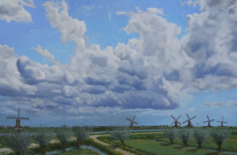 Hoornaar gezien vanuit het noord westen
