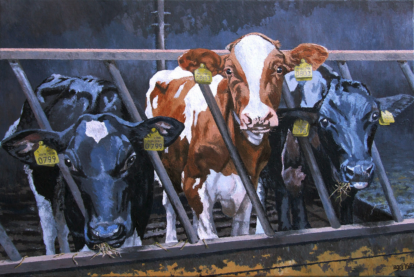 Poldermeisjes; Betje, Willempje en Riena