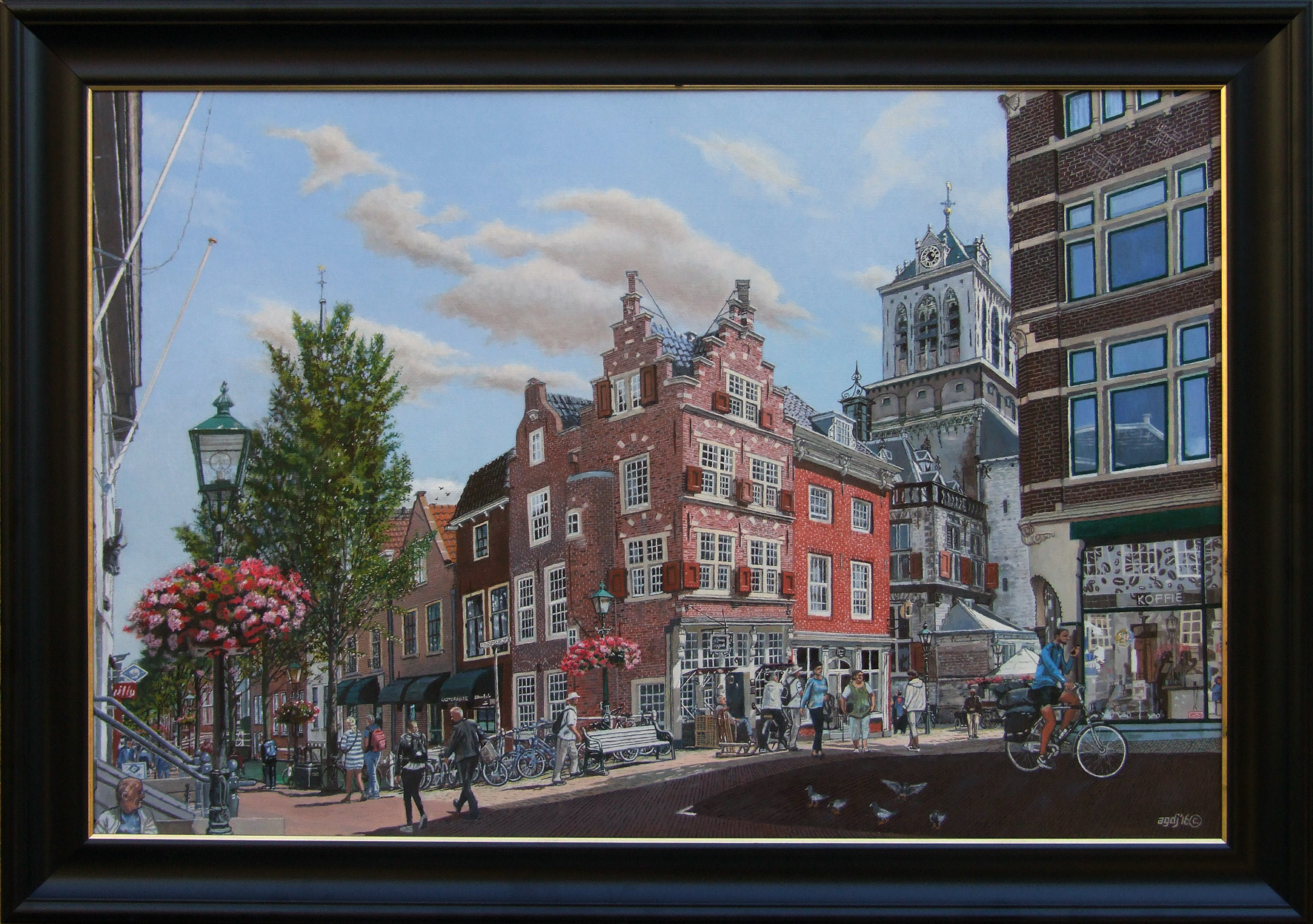 Painting of Delft