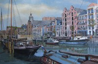 Rotterdam, Delfshaven, 60 x 90cm, agdj’13Copyright