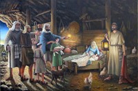 Bethlehem, olieverf op doek, 60 x 90 cm, agdj’16 Copyright