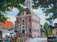 Stadhuis Nieuwpoort, 30 x 40 cm, agdj’18Copyright