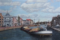 Haarlem, Olieverf op doek, 60 x 90 cm, agdj’10Copyright